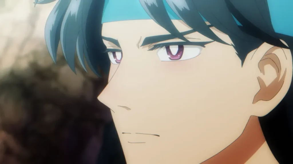 Character trailer Izark Kia Tarj dari anime From Far Away