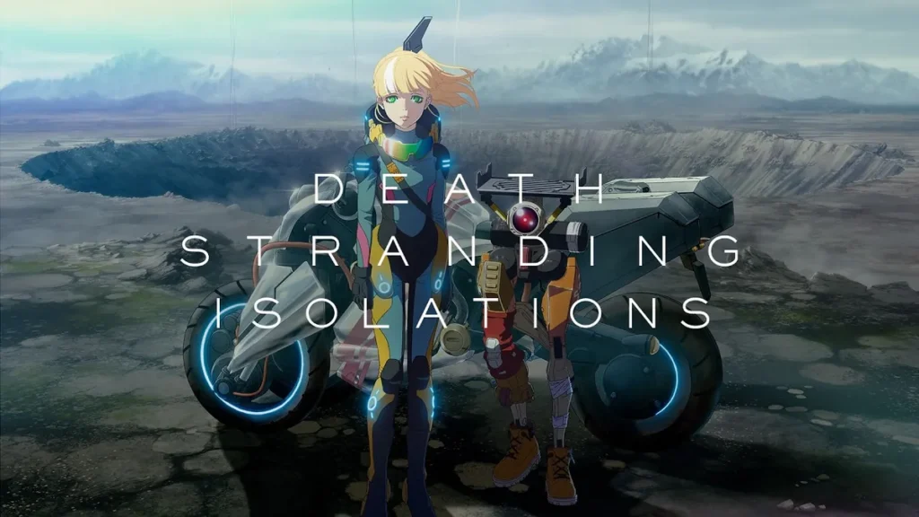 Visual resmi anime DEATH STRANDING ISOLATIONS