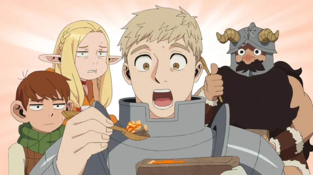 Visual karakter Delicious in Dungeon season 2