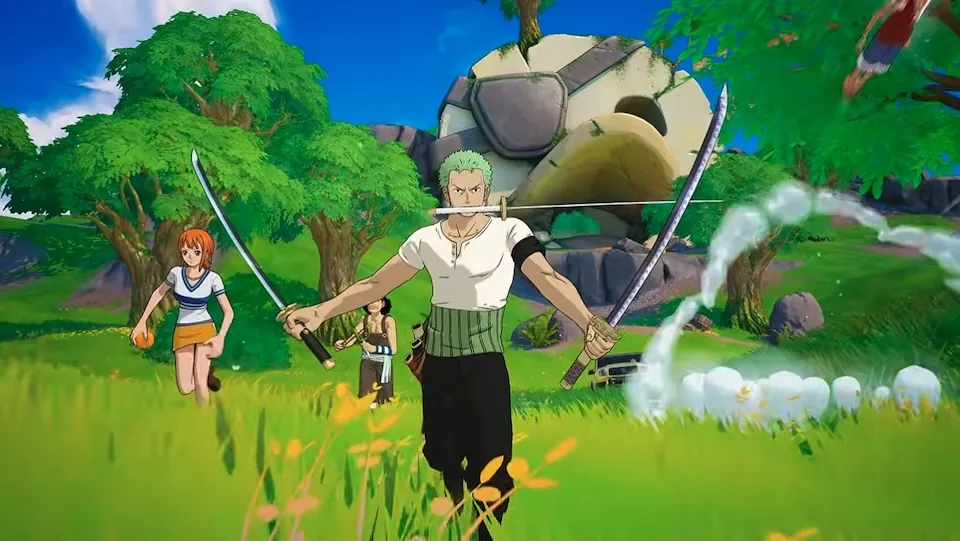 Kolaborasi Fortnite ONE PIECE di event Treasure Hunters